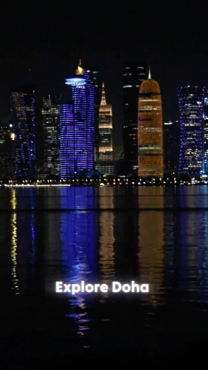 Doha, Qatar on the Arabian Gulf